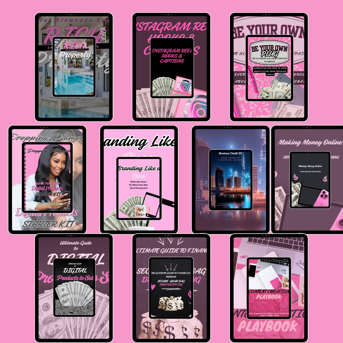 Digital Diamondz Empire Mega E-book Bundle